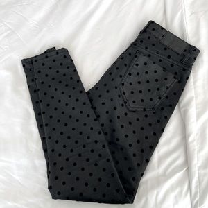 Black Detailed Zara Pants - Size 4